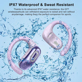 Wireless Ear-hook Open Earphones  Bluetooth Earbuds Over the Ear Headphones True Stereo Charging Case Hands-free  - ZDXW224 2579-4
