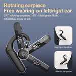 Wireless Earphone Ear-hook Headphone Boom Mic Open-Ear Handsfree Single  - ZDF01 2250-2