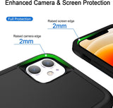 Case Cover Dual Layer Shockproof Non-Slip Armor  - ZDXW165 2514-3