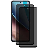 2 Pack Privacy Screen Protector Tempered Glass Anti-Spy 9H Hardness Anti-Peep 3D Edge  - ZD2SP80 2320-1