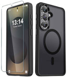 Magnetic Case Cover With Glass Screen Protector  Armor Drop-Proof  Defender  - ZDXW2 2338-1