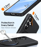 Magnetic Ring Case 360 Degree Rotate Cover Armor Drop-Proof Defender  - ZDXW4 2340-6