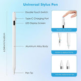 Active Digital Display Stylus Touch Pen Capacitive Rechargeable Palm Rejection   - ZDV62 2099-5