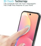 2 Pack Screen Protector Tempered Glass HD Clear Full Cover (Fingerprint Unlock) 9H Hardness  - ZD2SP91 2452-3