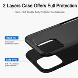 Case Cover Dual Layer Shockproof Non-Slip Armor  - ZDXW165 2514-2