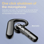 Wireless Earphone Ear-hook Headphone Boom Mic Open-Ear Handsfree Single  - ZDF01 2250-6