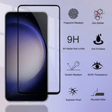 2 Pack Screen Protector Tempered Glass HD Clear Full Cover (Fingerprint Unlock) 9H Hardness  - ZD2V58 2088-2