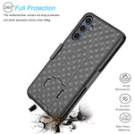 Case with Belt Clip Swivel Holster Combo Cover w Kickstand Armor Drop-Proof  - ZDC34 2200-4