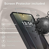Magnetic Case Cover With Glass Screen Protector Armor Drop-Proof Defender  - ZDXW1 2337-6
