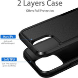 Case Cover Dual Layer Shockproof Non-Slip Armor  - ZDXW155 2504-3
