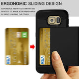 Case Hybrid Slim Fit Cover Reinforced Bumper Card ID Slot  - ZDN15 116-2