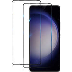 2 Pack Screen Protector Tempered Glass HD Clear Full Cover (Fingerprint Unlock) 9H Hardness  - ZD2V58 2088-1