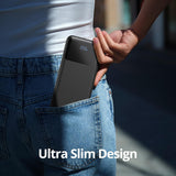 10000mAh Power Bank  22.5W PD Fast Charge  Backup Battery Portable Charger Built-in Cable LED Display  - ZDXW240 2596-6