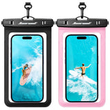 Waterproof Case  2 Pcs Underwater Bag For Pool Sea  Floating Cover Touch Screen  - ZDXW276 2637-1