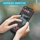 2 Pack Screen Protector Tempered Glass HD Clear Full Cover (Fingerprint Unlock) 9H Hardness  - ZD2SP90 2451-5