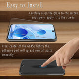 2 Pack Screen Protector Tempered Glass HD Clear Full Cover (Fingerprint Unlock) 9H Hardness  - ZD2SP90 2451-4