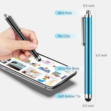 Colorful 10 Pack Stylus Touch Pen Compact Lightweight Rubber  - ZDXW270 2631-4