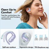 Wireless Ear-hook Earphones Bluetooth Earbuds Over the Ear Headphones True Stereo Charging Case Hands-free  - ZDXW143 2492-5
