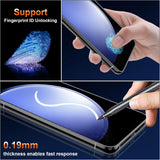 2 Pack Matte Screen Protector TPU Film Anti-Glare Anti-Fingerprint Fingerprint Works 3D Edge  - ZD2SP16 2162-3