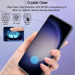 2 Pack Screen Protector Tempered Glass HD Clear Full Cover (Fingerprint Unlock) 9H Hardness  - ZD2V58 2088-4