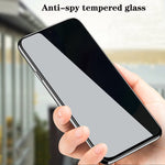 2 Pack Privacy Screen Protector Tempered Glass Anti-Spy 9H Hardness Anti-Peep 3D Edge  - ZD2SP30 2224-6