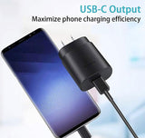4 Pack 25W Fast Home Charger PD Type-C 2 Pack 6ft and 2 pack 4ft USB-C Cable Quick Power Adapter  - ZDXW229 2584-3