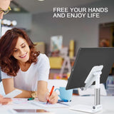 Foldable 2 Pack Phone Stand Portable Travel Holder Desktop Dock Cradle Fold-up  - ZDXW230 2585-4