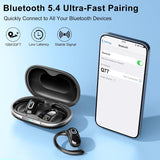 Wireless Ear-hook Open Earphones  Bluetooth Earbuds  Over the Ear Headphones True Stereo Charging Case Hands-free  - ZDXW223 2578-7