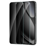 2 Pack Privacy Screen Protector Tempered Glass Anti-Spy Anti-Peep 9H Hardness 3D Edge  - ZD2SP94 2455-1