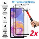 2 Pack Screen Protector Tempered Glass HD Clear Full Cover (Fingerprint Unlock) 9H Hardness  - ZD2XF14 2046-2