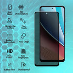 2 Pack Privacy Screen Protector Tempered Glass Anti-Spy 9H Hardness Anti-Peep 3D Edge  - ZD2SP24 2218-3