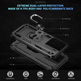 Case Belt Clip Holster Swivel Metal Ring Cover Kickstand Armor  - ZDZ07 2210-3