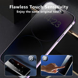 2 Pack Privacy Screen Protector Tempered Glass Curved Anti-Spy Anti-Peep Case Friendly  - ZD2SP49 2268-3