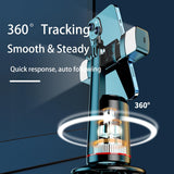 Auto Face Tracking Holder Phone Stand 360-degree Rotation Tripod Smart Camera Shooting Rechargeable Remote Shutter  - ZDXW125 2473-5