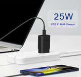 4 Pack 25W Fast Home Charger PD Type-C 2 Pack 6ft and 2 pack 4ft USB-C Cable Quick Power Adapter  - ZDXW229 2584-2