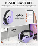 Wireless Headphones Foldable Headset w Mic Earphones Earbuds  - ZDXW135 2484-5