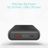  20,000mAh Power Bank  Fast Charger Portable Battery Backup PD USB-C Port  - ZDF58 2055-3