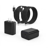 2 Pack 45W Fast Home Charger PD Type-C 2 Pack 6ft USB-C Cable Quick Power Adapter  - ZDXW190 2539-2