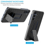 Case with Belt Clip Swivel Holster Combo Cover w Kickstand Armor Drop-Proof  - ZDC34 2200-3