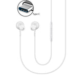 TYPE-C Earphones Headphones  USB-C Earbuds   w Mic  Headset Handsfree   - ZDXG60 2085-2
