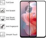 2 Pack Screen Protector Tempered Glass HD Clear Full Cover (Fingerprint Unlock) 9H Hardness  - ZD2SP79 2319-2