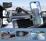 Car Mount Windshield Air Vent Phone Holder Glass Cradle Swivel Dock  - ZDXW213 2563-3