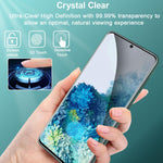2 Pack Privacy Screen Protector Tempered Glass Anti-Spy 9H Hardness Anti-Peep 3D Edge  - ZD2SP24 2218-5