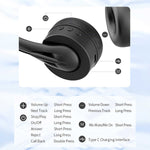 Wireless Headset Mic Headphone Bluetooth Earphone Hands-free  - ZDY01 2252-6