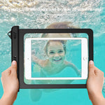 IPX8 Waterproof Case Underwater Transparent Cover - Touch Screen - L - Clear - Fonus B17 95-7