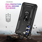 Case Belt Clip Holster Swivel Metal Ring Cover Kickstand Armor  - ZDD90 2206-4