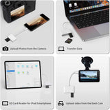 3-in-1 USB-C Adapter Card Reader MicroSD Slot TYPE-C   - ZDP21 2254-4