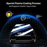 2 Pack Screen Protector Matte Tempered Glass HD Clear Full Cover 9H Hardness Case Friendly  - ZD2SP50 2269-3