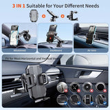 Car Mount Windshield Air Vent Phone Holder Glass Cradle Swivel Dock  - ZDXW213 2563-4