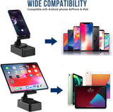 Wireless Speaker Desk Stand Audio Foldable Multimedia LED Lights  - ZDXW17 2353-5